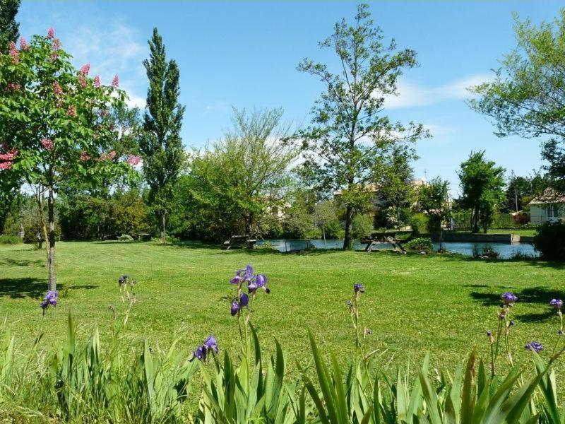 Mas Le Pont Des Aubes Bed & Breakfast LʼIsle-sur-la-Sorgue Eksteriør bilde